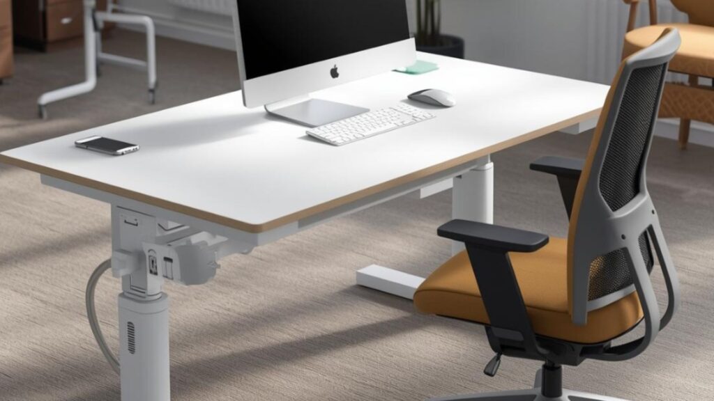 bureau réglable en hauteur éléctrique