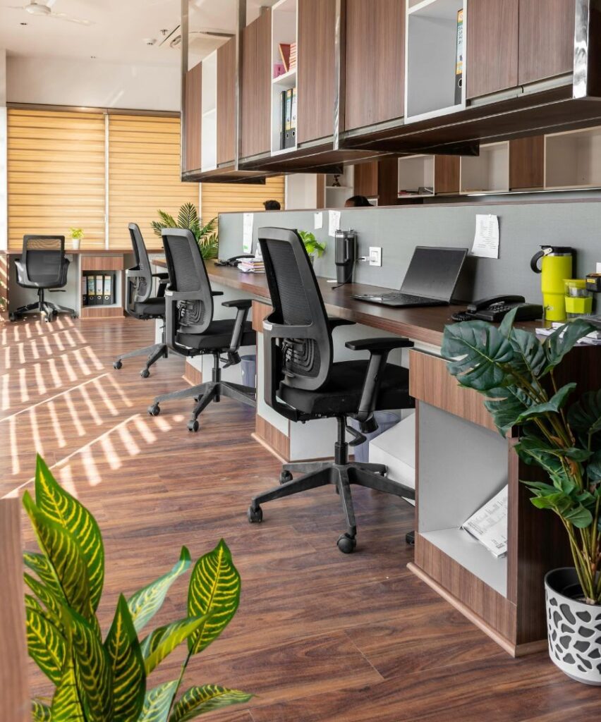 bureaux design partagés