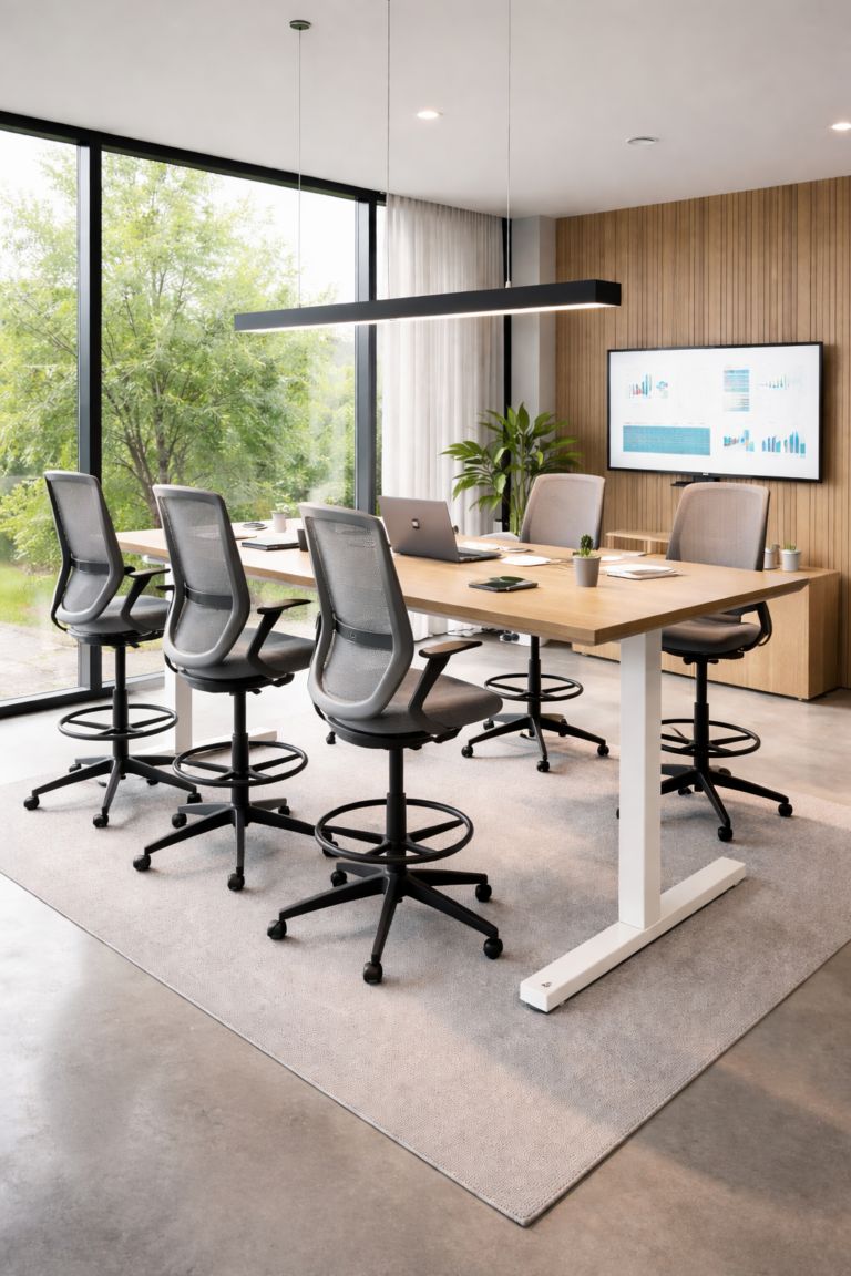 table haute de réunion